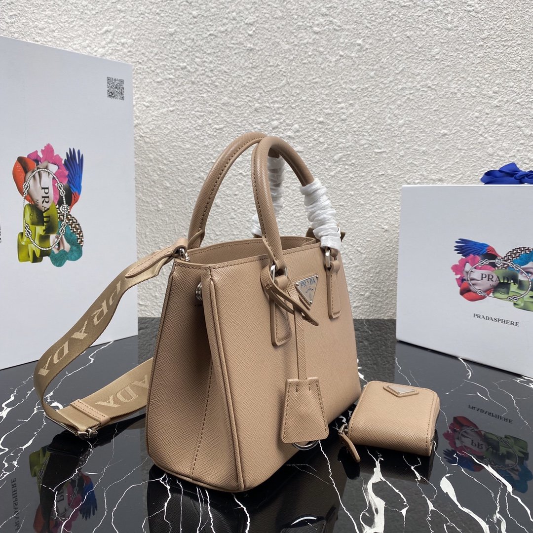 Pra*a Saffiano Leather Bag 1BA296 23cm 006