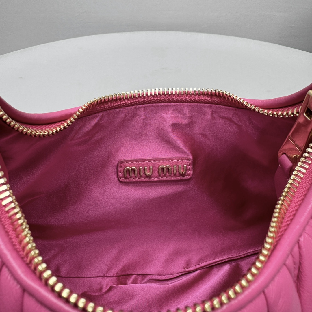 bagsaaa M1v M1v wander matelassé nappa leather bag 5bc125 pink - 20cm